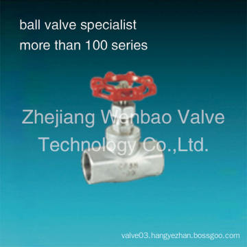 Female Threaded Stainless Steel Globe Valve Pn16